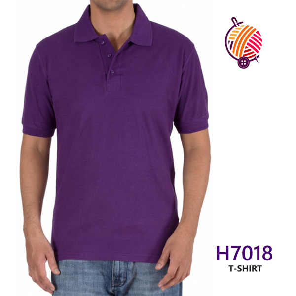 polo t shirt purple