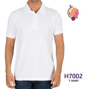 White 7002-Polo-T-shirts-Collar-T-shirts-in-hyderabad