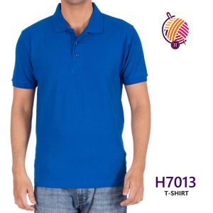 Royal Blue T-Shirt 7013-Polo-T-shirts-Collar-T-shirts-in-hyderabad