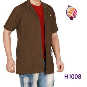 Brown Lab Coat H1008